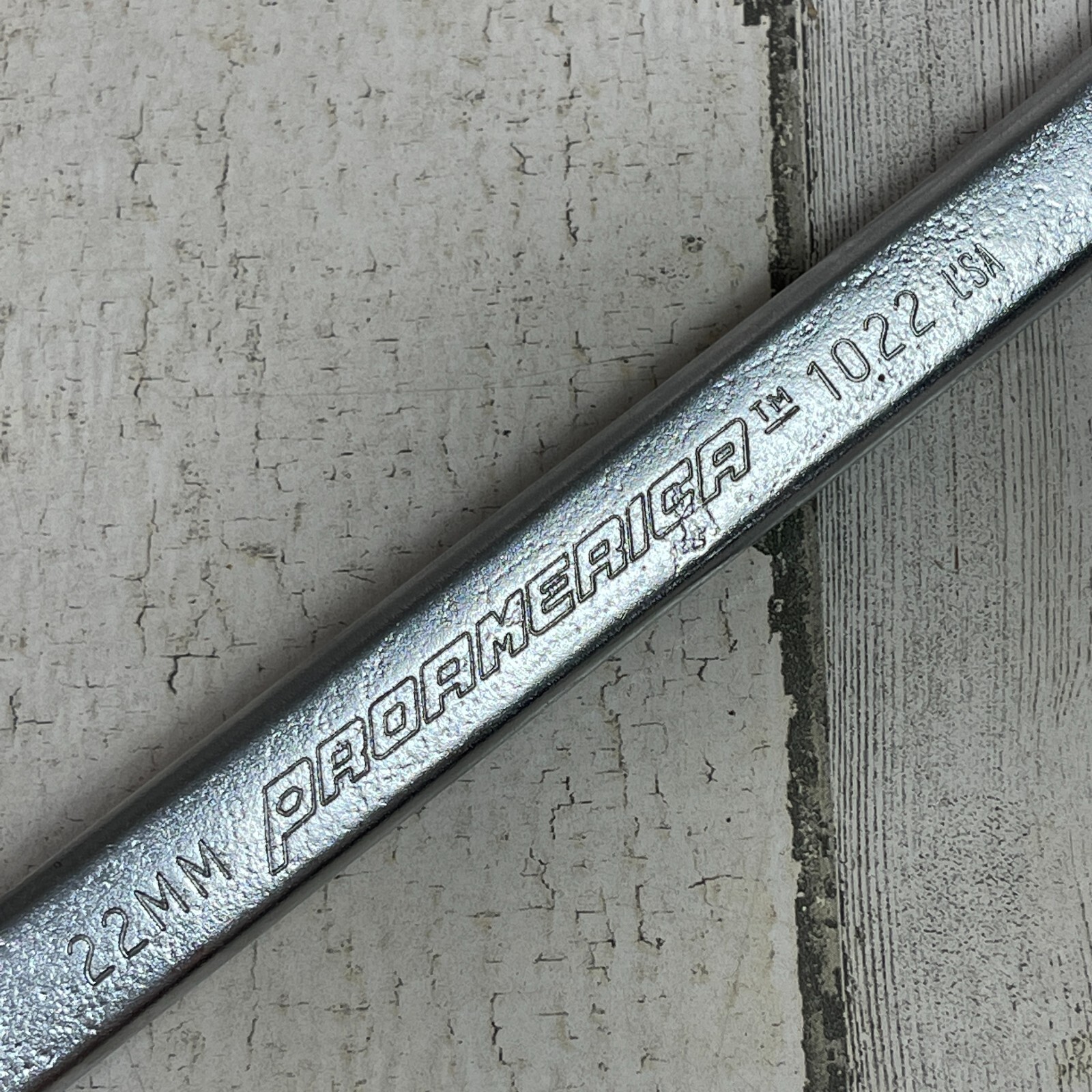 22MM Metric Combination Wrench Pro America 1022 Brand 12 point Made in USA