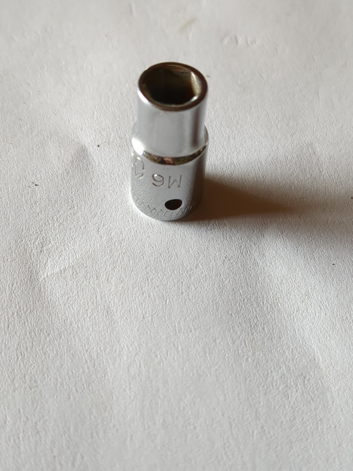 MAC M6 6MM 1/4dr. chrome 6pt.shallow socket USA