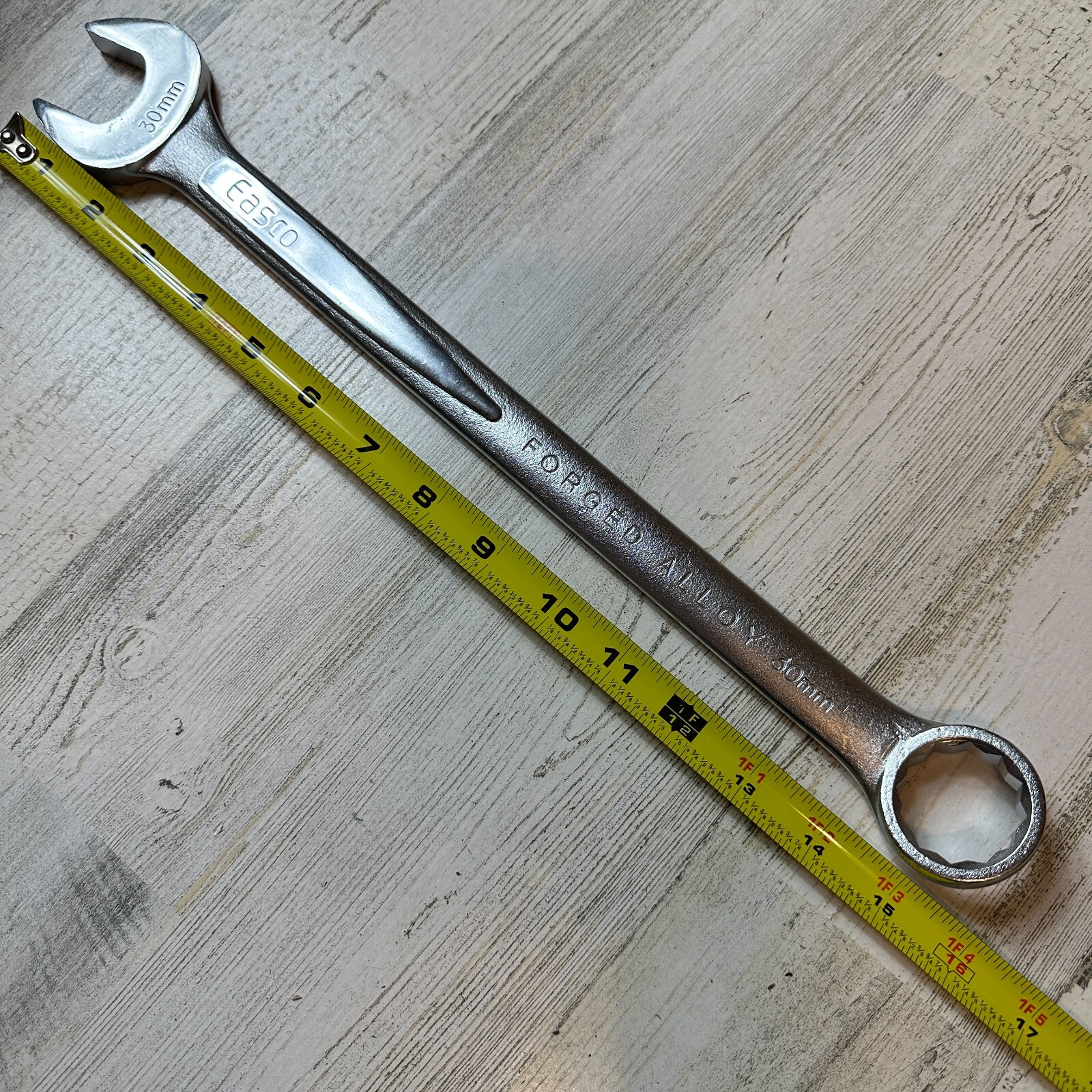 EASCO USA 30MM METRIC COMBINATION WRENCH 63630 12 Point AUTO TRUCK REPAIR FORGED