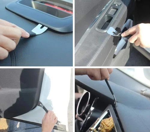 1pc Car Trim Removal Pry Tool Stainless Steel Panel Clip Installer Bar – NEW