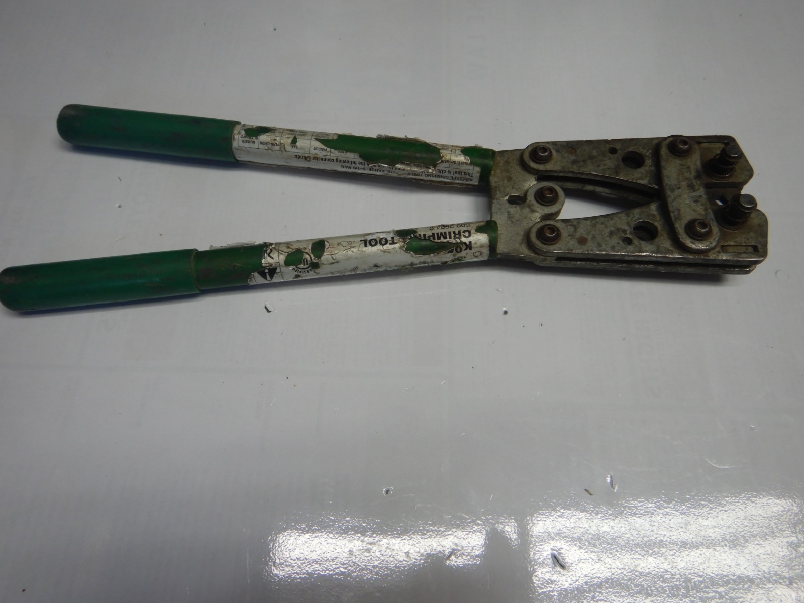 Greenlee K05-1GL K-Series Crimping Tool 8 – 1/0 AWG CU Connectors Germany
