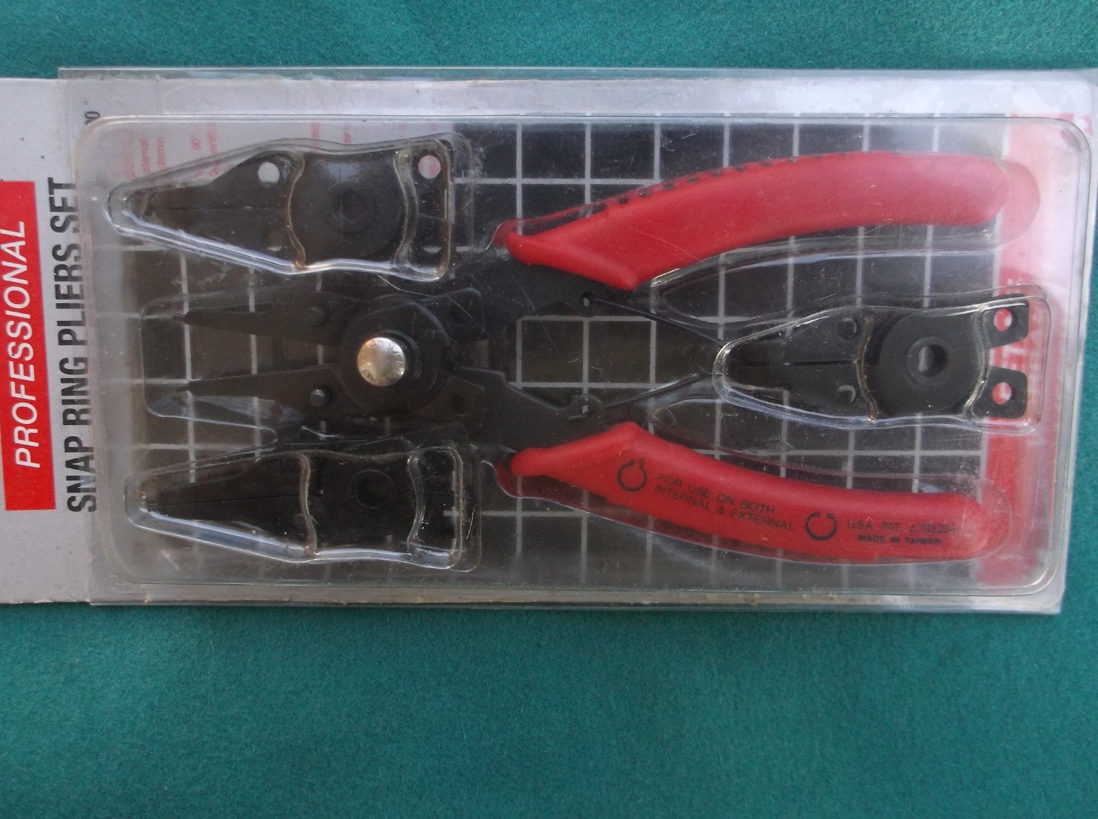 NOS Thorsen Professional Snap Ring Pliers Set No. 159000 Convertible Inner & Out