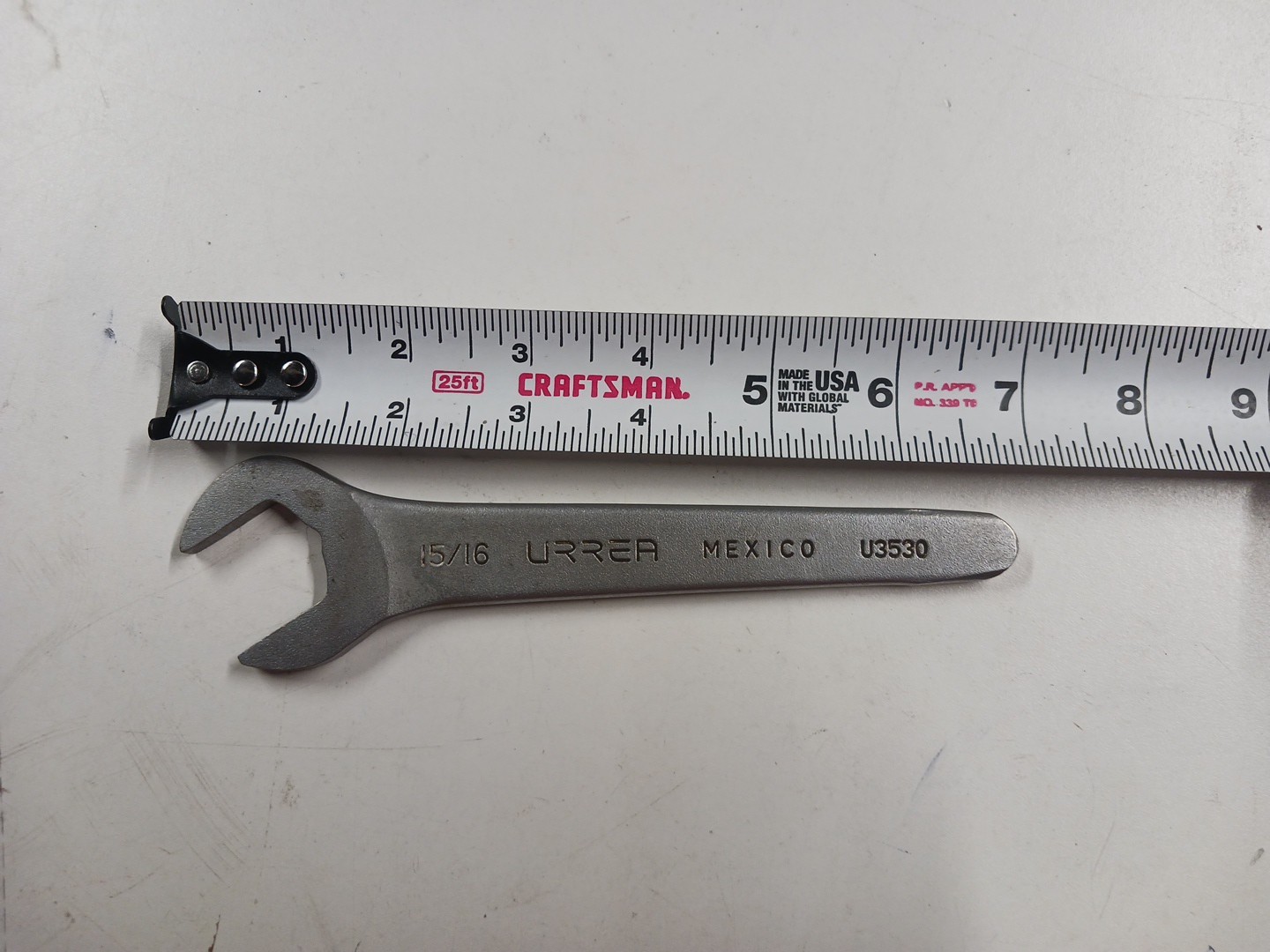 Urrea 15/16″ Service Wrench, U3530, used