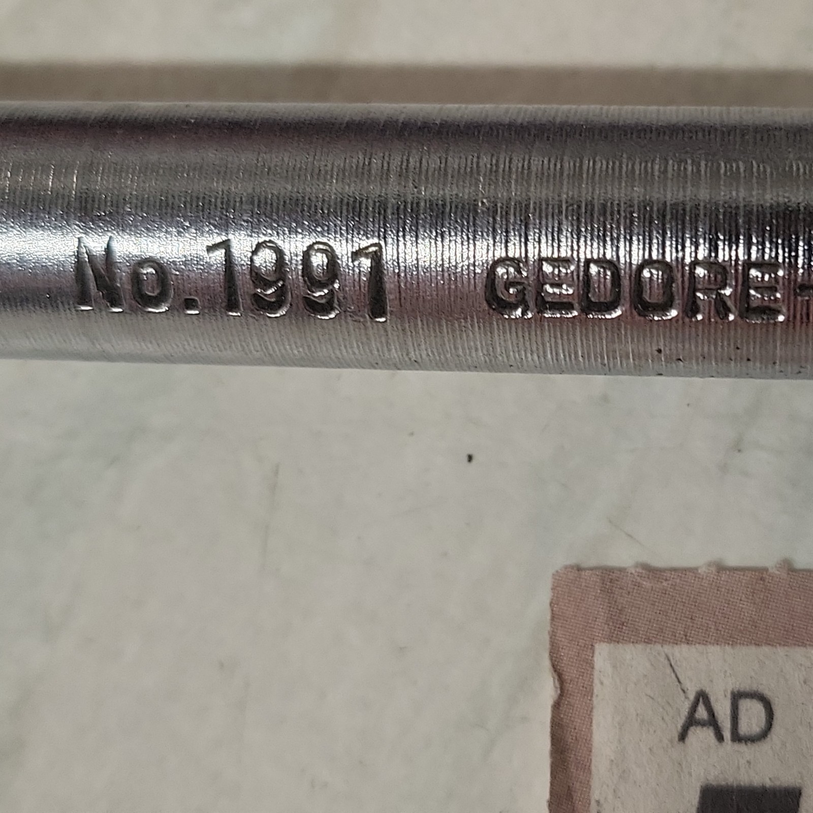 Gedore (Part no.1991) 1/2″ drive socket extension x 10″ ( Germany).Quality/Used.