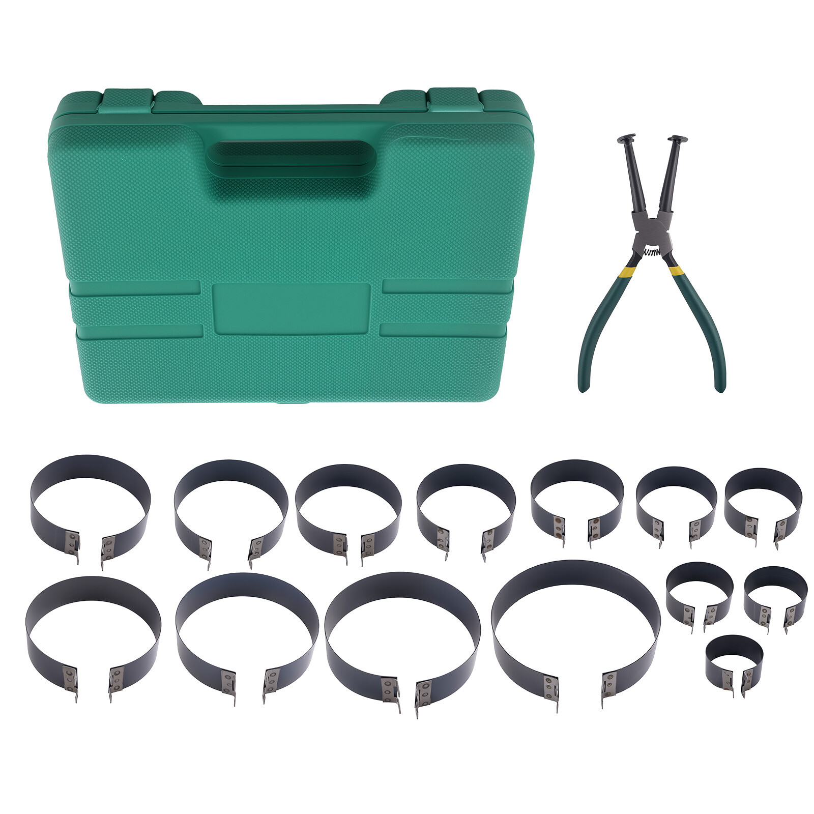 Piston Ring Compressor Cylinder Installer Plier 14 Band Tool Trucks Expander