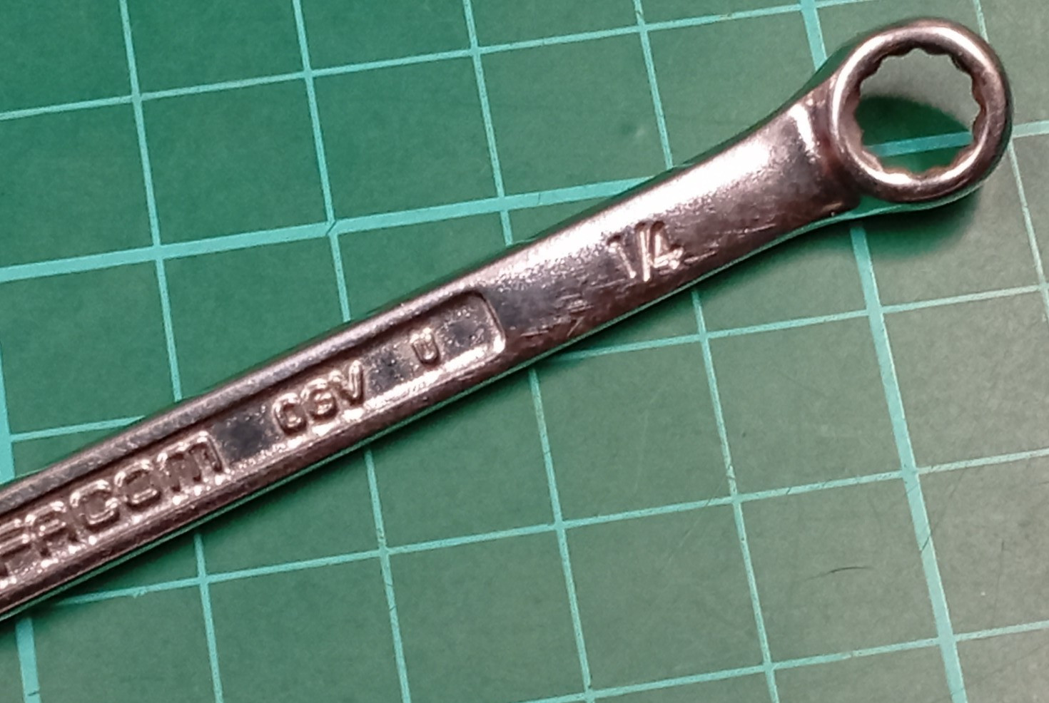 Facom No40, 1/4″ AF, OGV Combination Spanner, Made In France