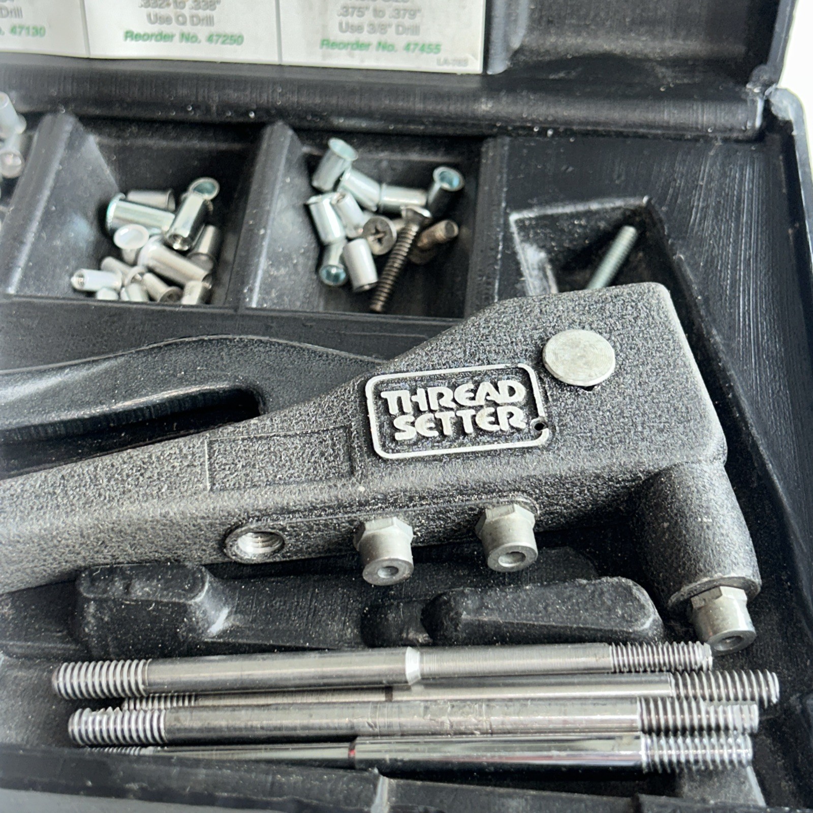 Marson Thread Setter Klik Poly-Nut Kit Steel & Aluminum #34501