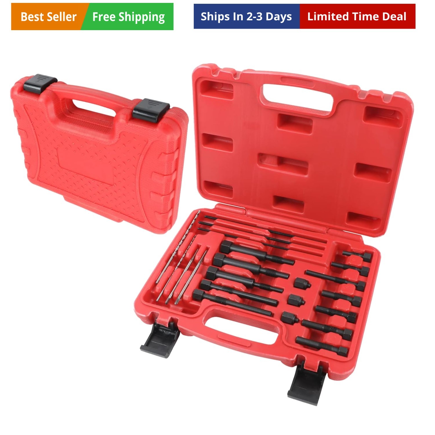 Glow Plug Removal Tool Kit – 22PCS Automotive Replacement Fuel Glow Plug Kits…