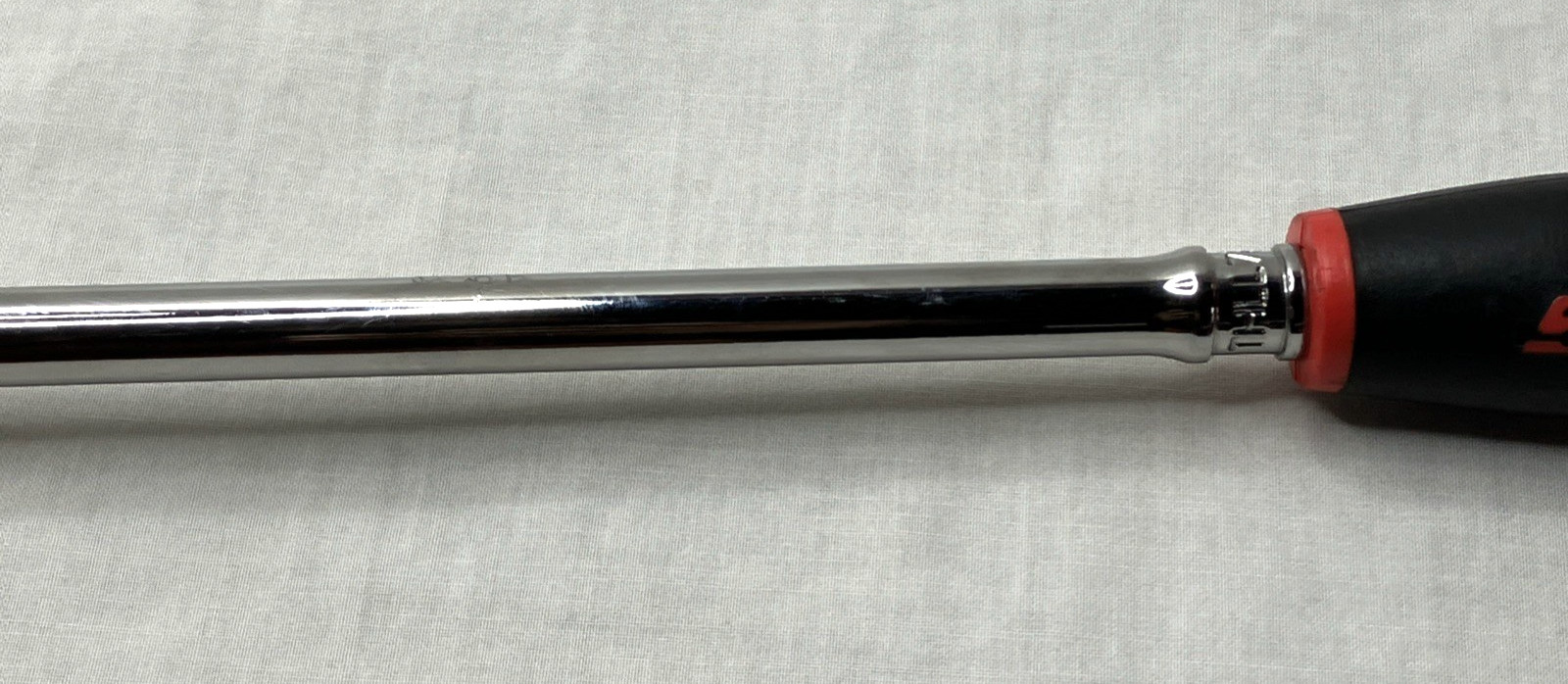 Snap-On Model THLL72 1/4” Drive Ratchet Soft Grip Handle USA 9.75”