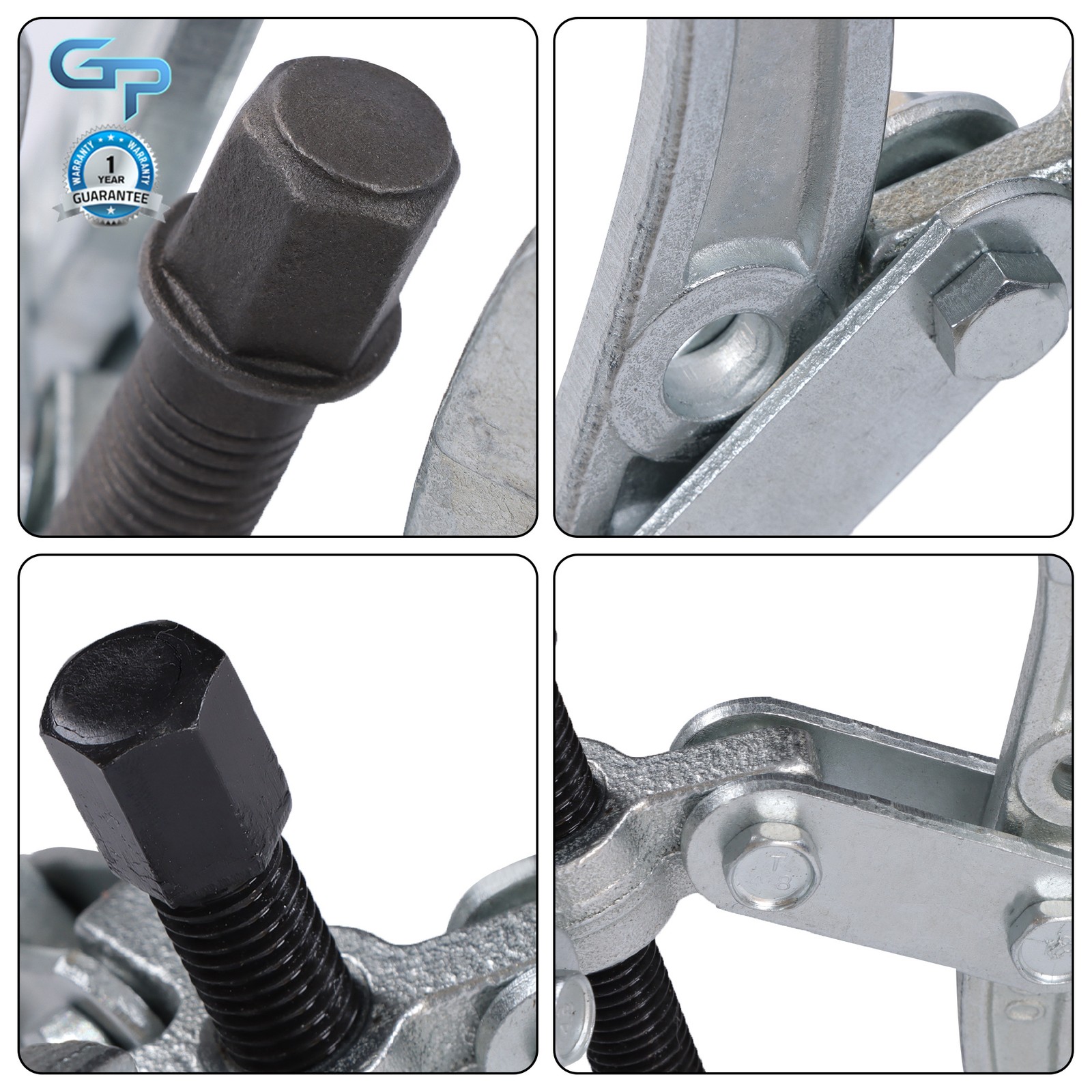 3 Pcs 3″4″6″ Three Jaw Gear Puller Set Bearing Puller Auto Mechanic Gear Pulley