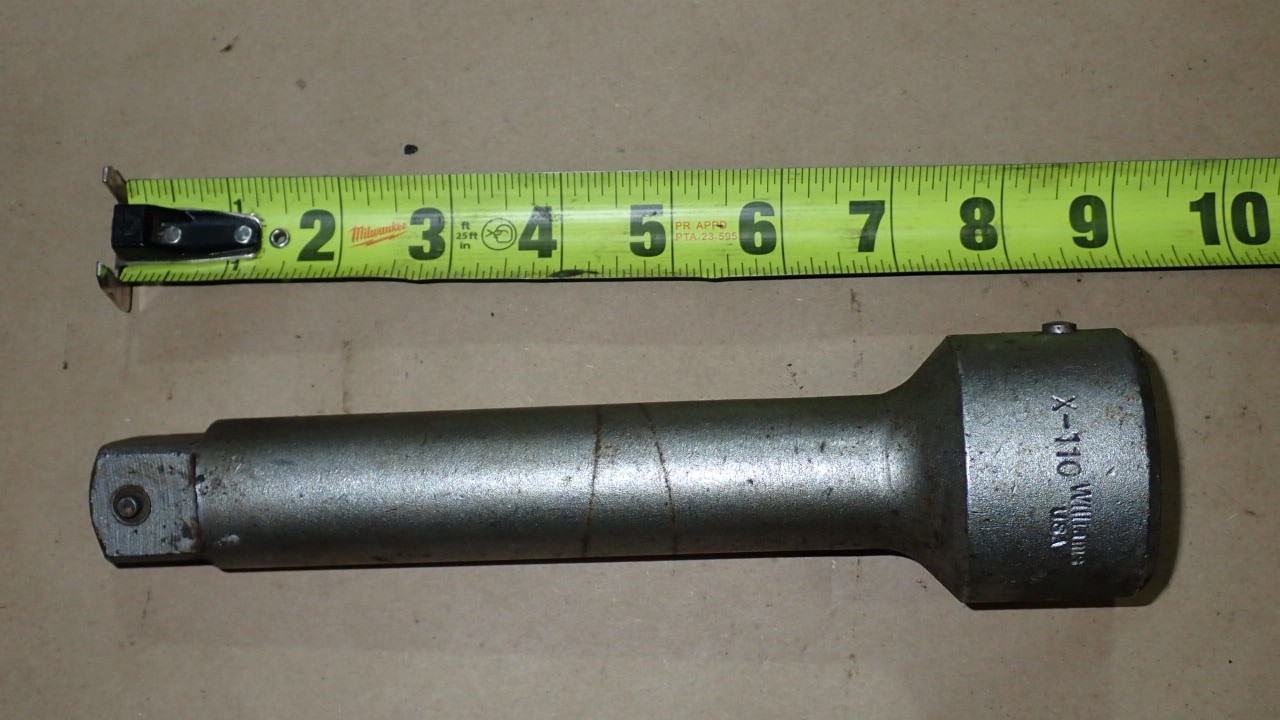 Williams Tools 1″ Drive 7″ Impact Extension X-110 Made In The USA