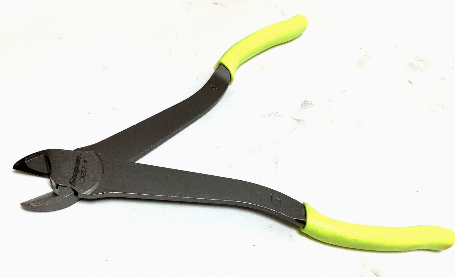 New Snap-on™ 312CF 312CFHV 12″ Long Diagonal Cutters Hi-Viz Yellow Vinyl Grip