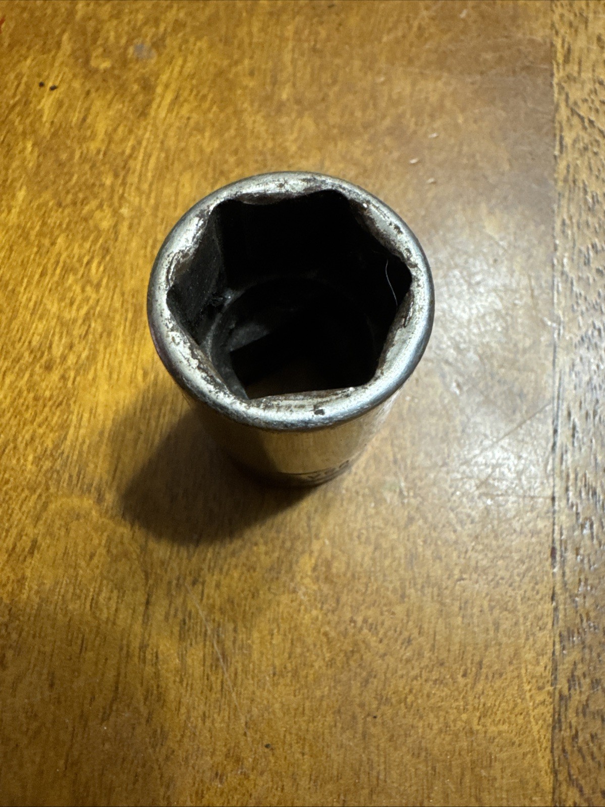 Snap-on Tools SW241 3/4″ SAE 1/2″ Drive 12-Point Shallow Chrome Socket USA #134