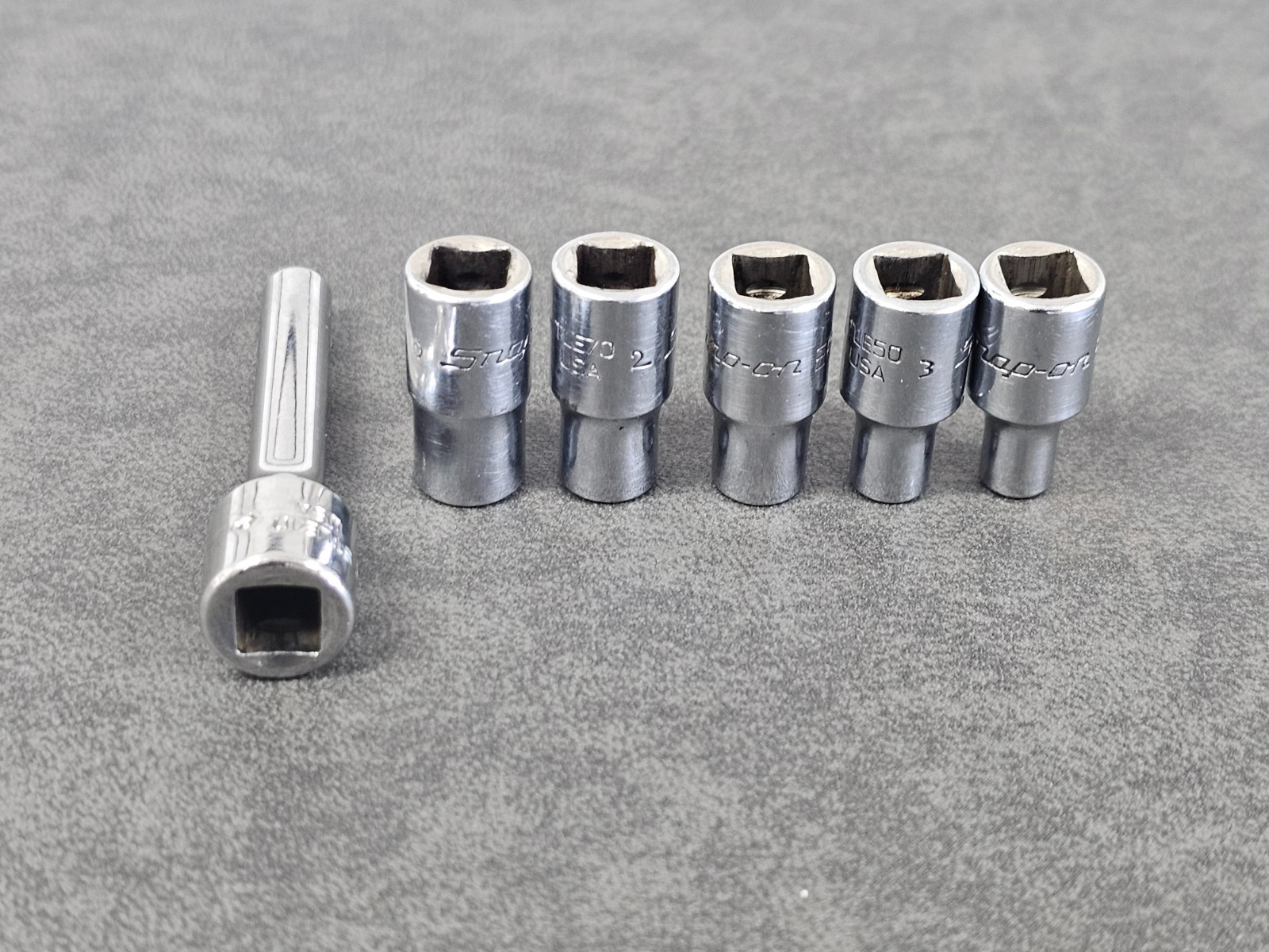 Snap-On 12pc Torx Combination Drive E4-E20 Shallow Socket Set 1/4″ 3/8″ 1/2″