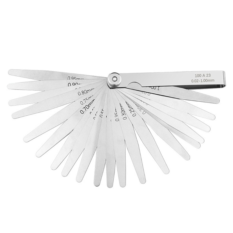 Stainless Steel Feelers Gauges Set Measuring Tool for Engineering Woodworking