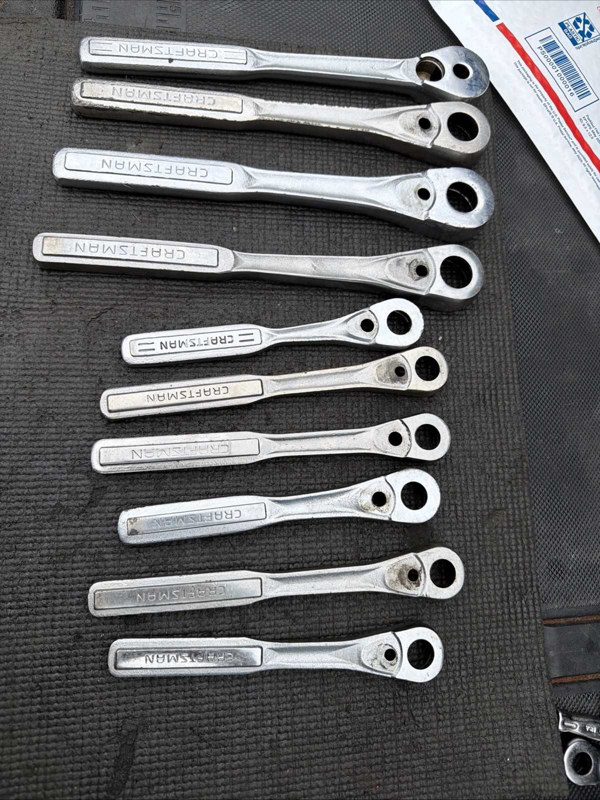 Sears Craftsman 10pcs Ratchet Bodies ONLY NO GUTS 1/2,3/8”Forgings Warranty