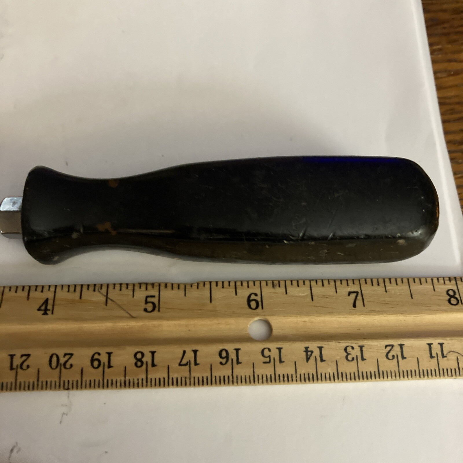 Snap On Tools Slotted / Flat Black Screwdriver 7.75’’ SSD 4 U.S.A. With New Tip