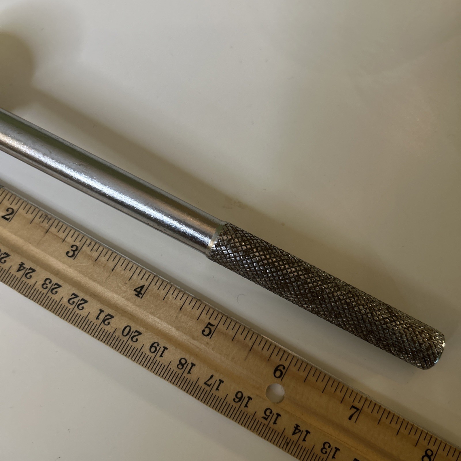 Vintage Hand Tool Drive Ratchet Knurled Handle