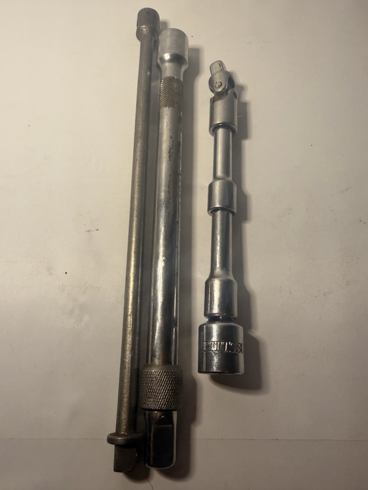 Ratchet 3/8” Drive 1/2” Drive Extensions, 1/2” To 3/8” Adapter And Swivel Socket