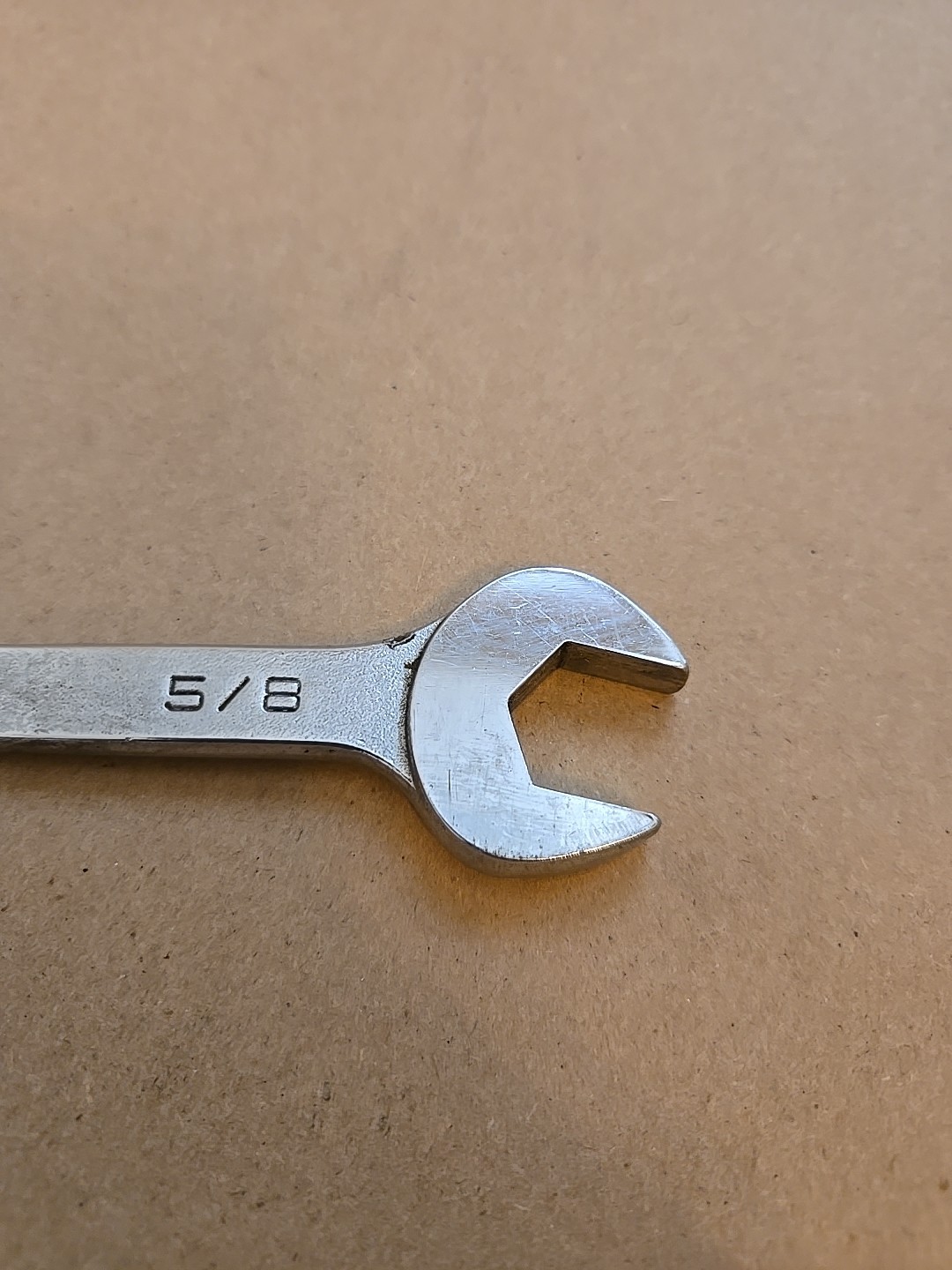 Mac Tools Sabina 5/8″ 6PT SAE Chrome Combination Wrench USA CH20