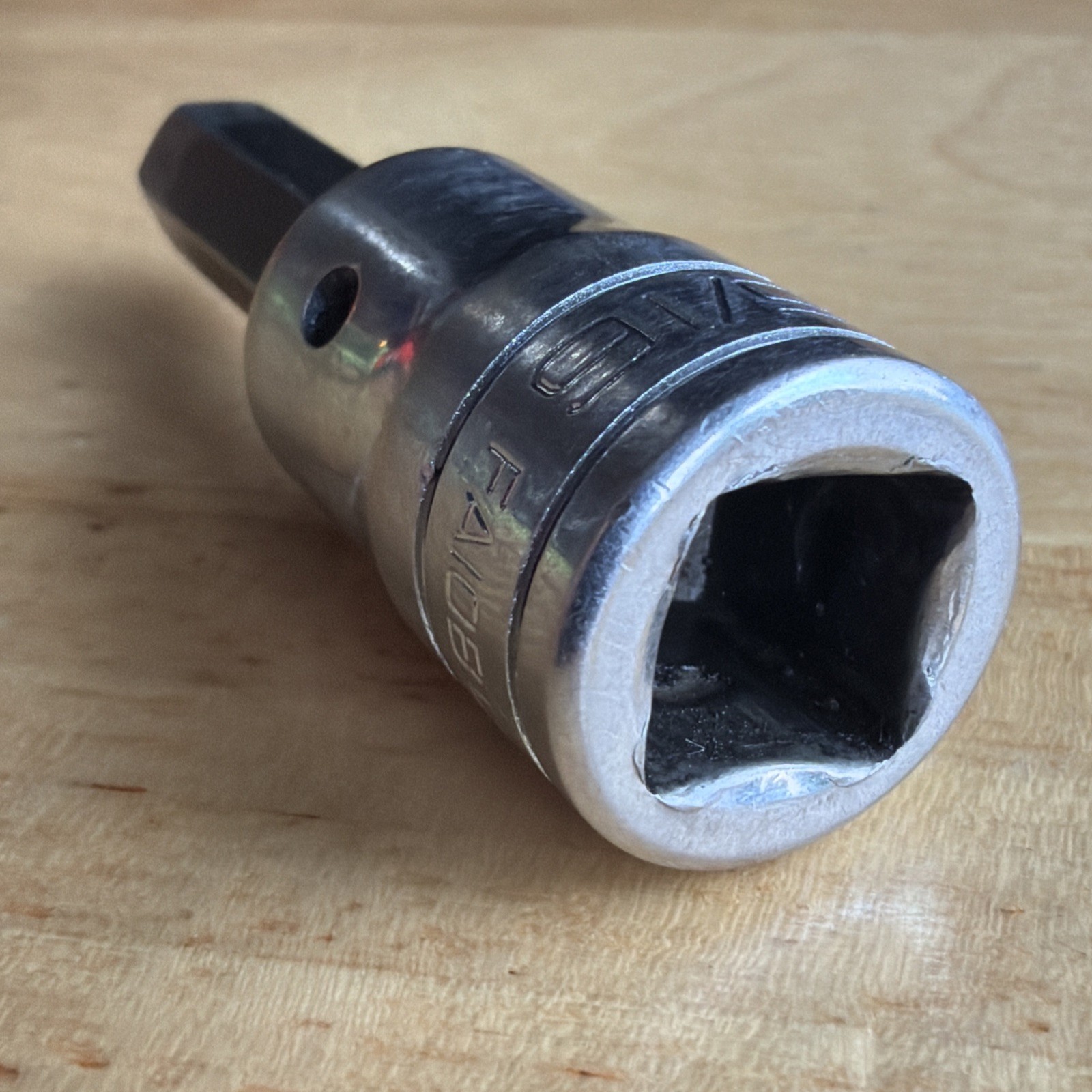 Snap On Tools 5/16″ Hex Bit Driver Socket 3/8″ Drive FA10B Made in USA