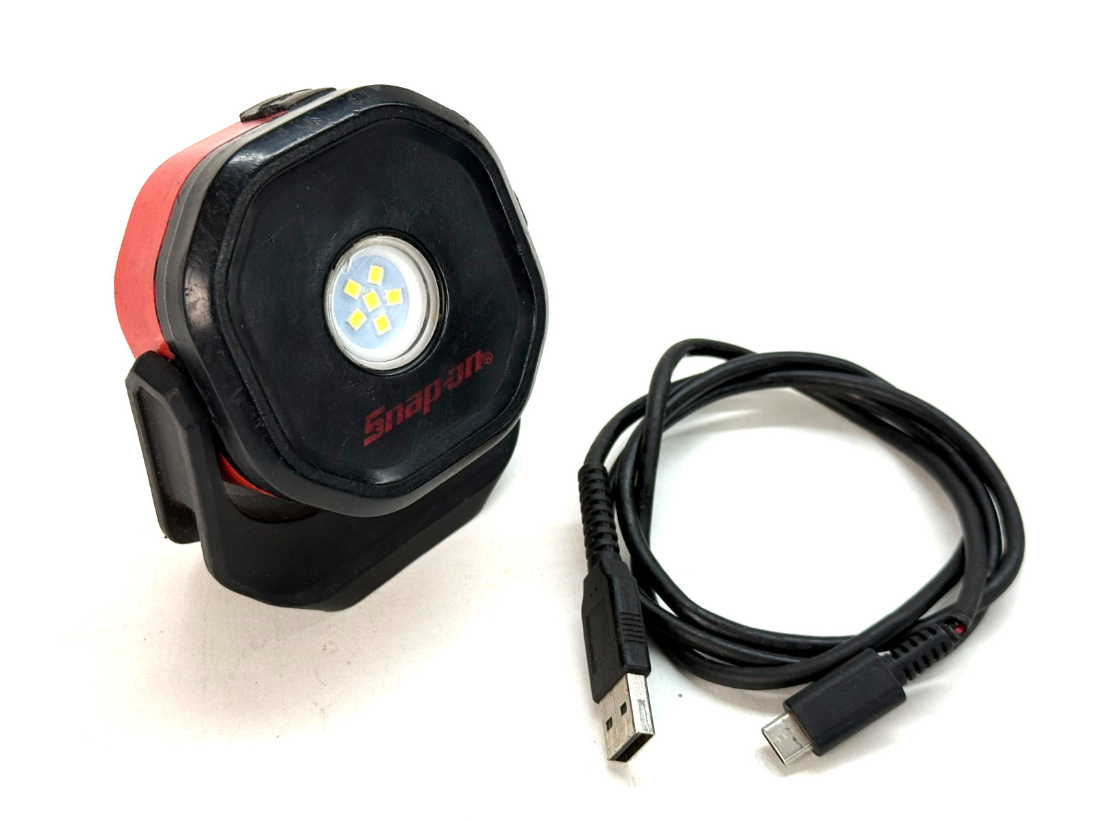 Snap on LED 545 Lumen PROJECT LIGHT Mag-Base Work Light Flashlight ABS ECPRB042M