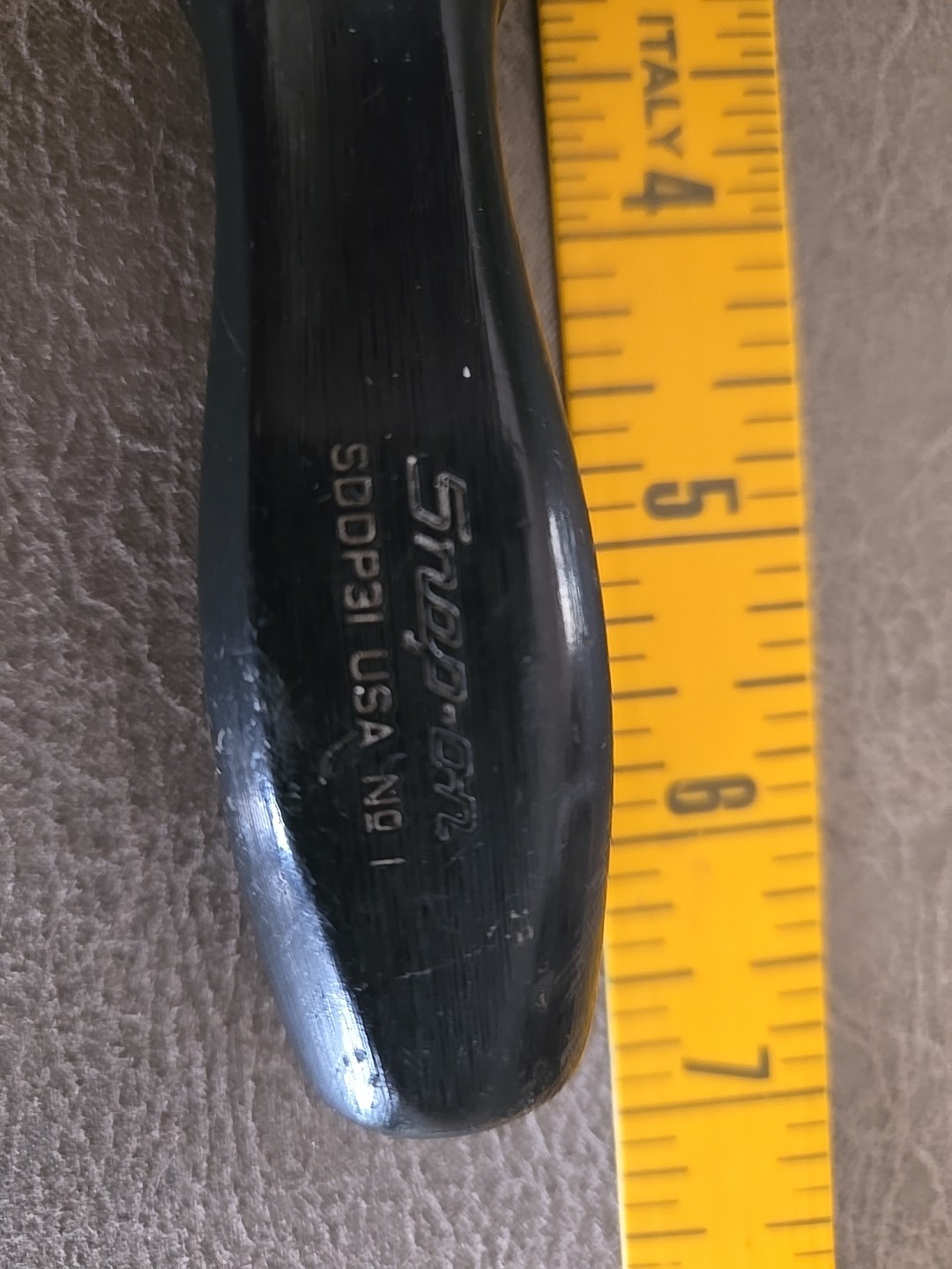 Snap On Phillips Screwdriver SDDP31 Hard Handle USA Mechanic Tool Black