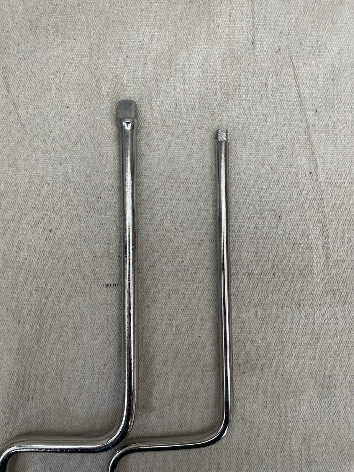 Snap-On TMS4LB 1/4” & F4LB 3/8” Drive Speeder Handle Wrench Set USA Chrome