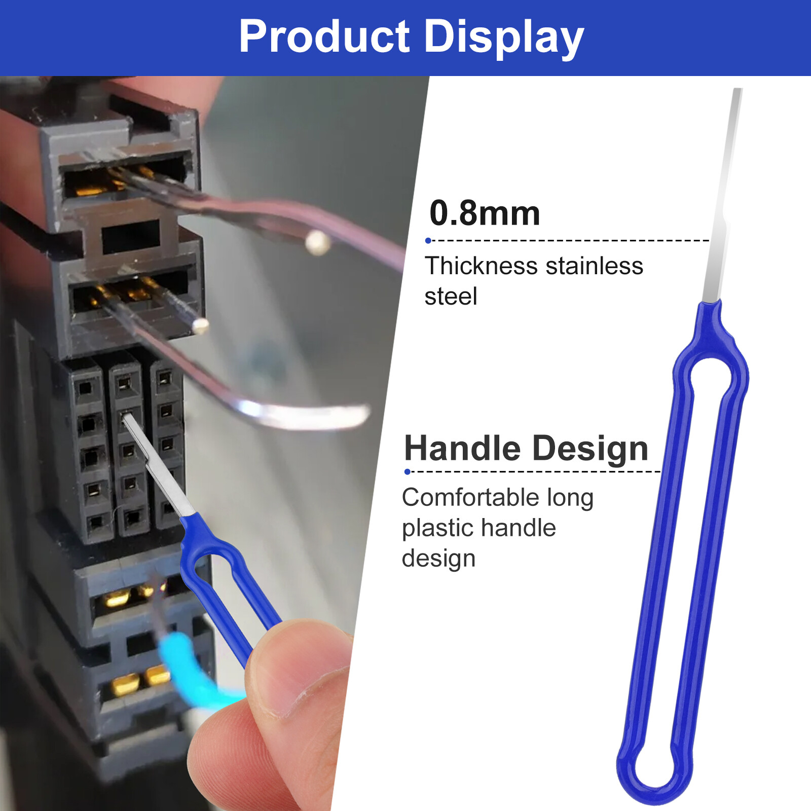 41xPinExtractorTerminalEjectorConnectorRemovalToolWithProtectiveBag