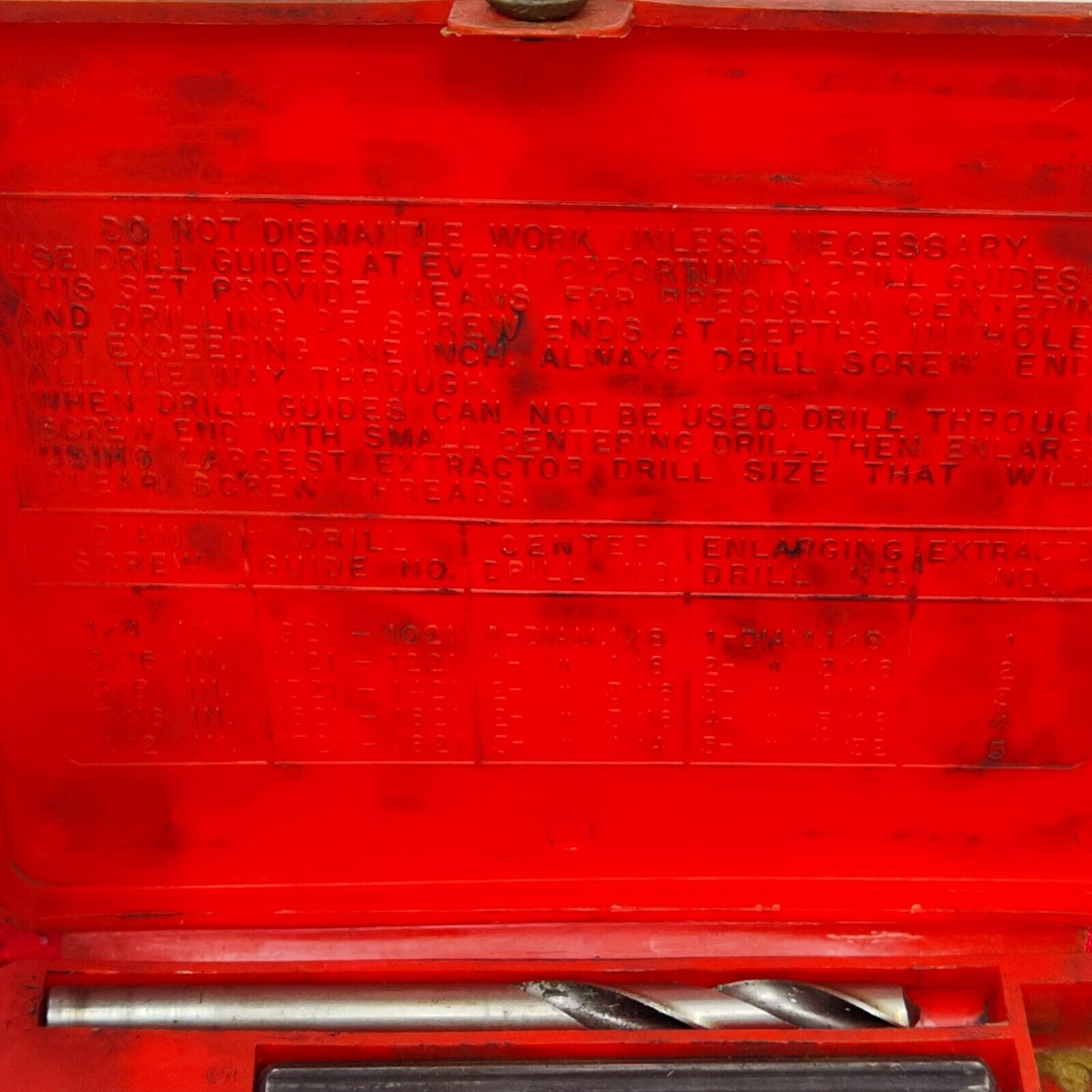Blue Point (Snap On) 1020 Screw Extractor Set USA Plus 6″ Ruler