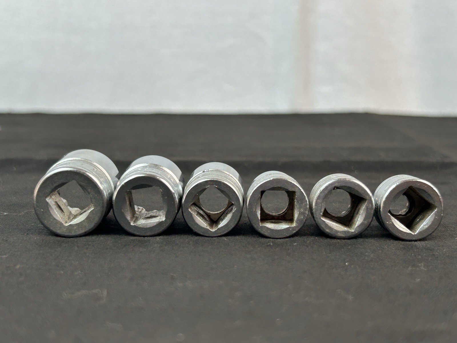 Snap-On F Series 3/8″ Dr 6pc 12pt Socket Set 5/16, 3/8, 7/16, 1/2, 9/16, 5/8