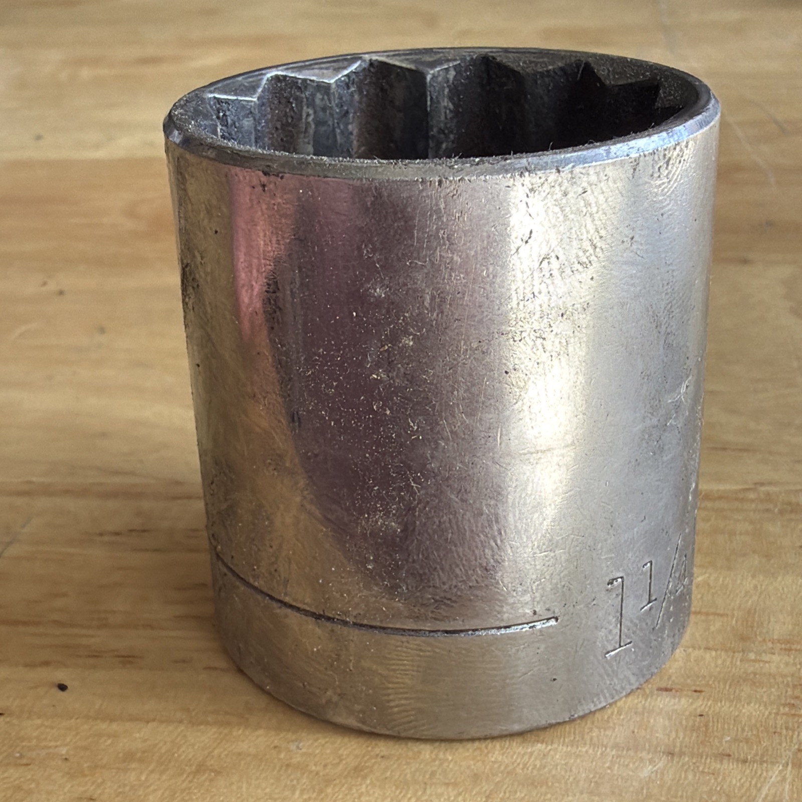 Craftsman 1-1/4″ Shallow Socket 1/2″ Drive 12 Point G Series 47517 USA READ!