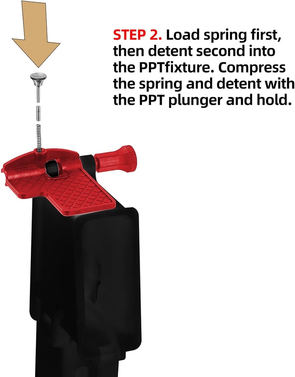 Compact Hand-Powered Pivot Pin Installer – Essential Tool for Beginners