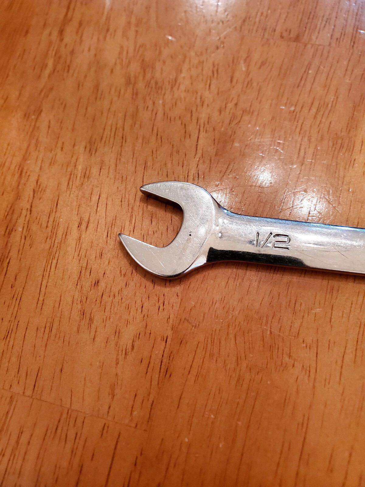 Snap On 1/2-9/16 Low Torque Slime Line Open End Wrench LTA1618