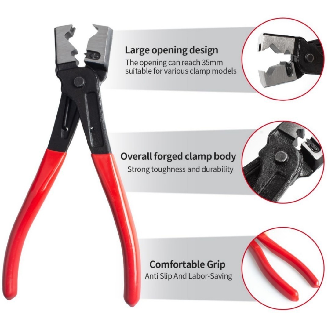 4Pc Electrical Disconnect Pliers For Car Connector Separator Automotive Tool***