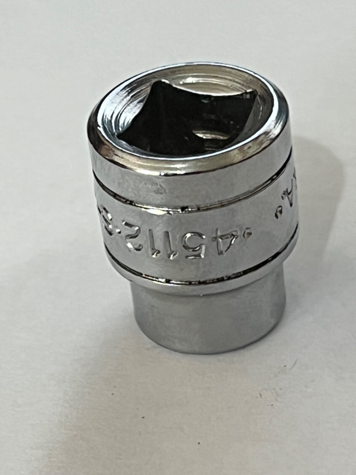 S-K Tools 45112 3/8in. 6 Point 3/8″ Drive Chrome Shallow Socket CLEAN