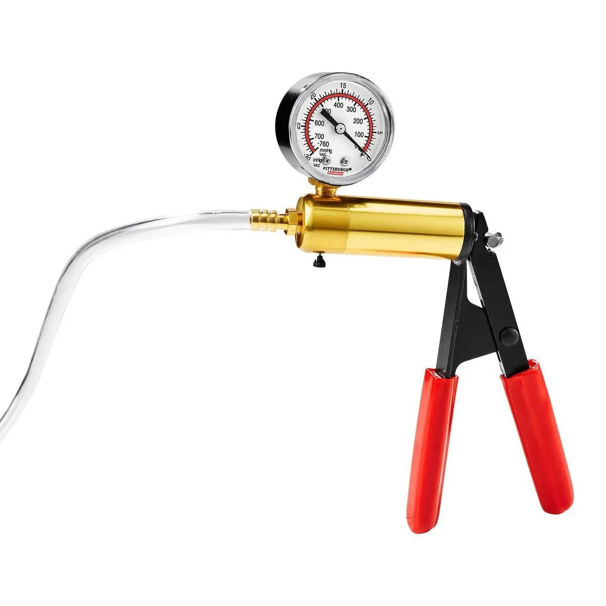 Hand Held Vacuum Pressure Pump Tester Set Brake Fluid Bleeder Bleeding Kit