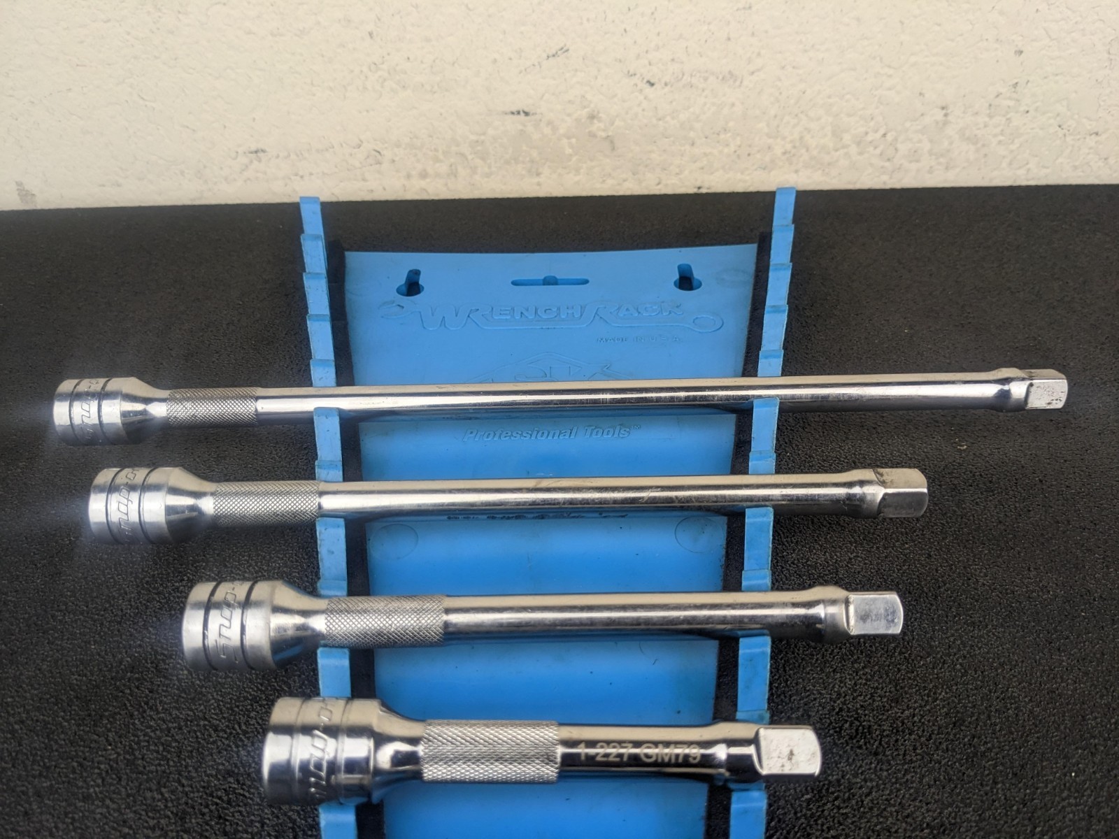 #bm527 Snap On Tools 206AFX 3/8” Drive Knurled Extension Set 6 Piece