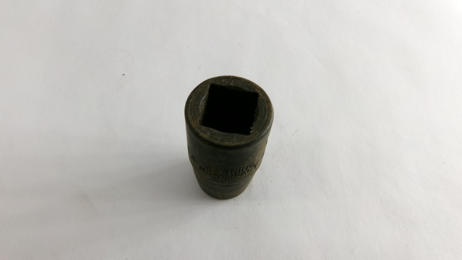 Snap-on tools USA 1/2″ drive 3/8″ SAE 8pt Double Square Socket P412