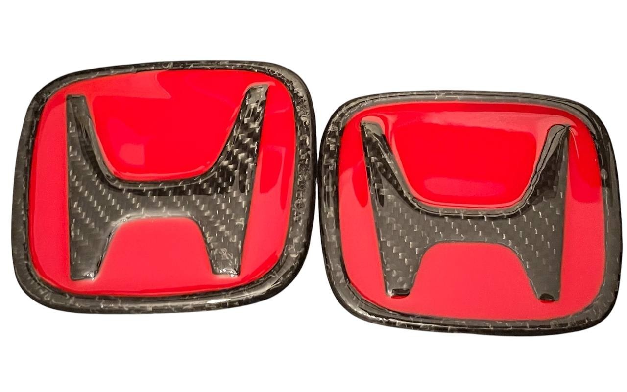 CARBON FIBER HONDA BADGES ACCORD CİVİC ACCESSORİES HONDA EMBLEMS