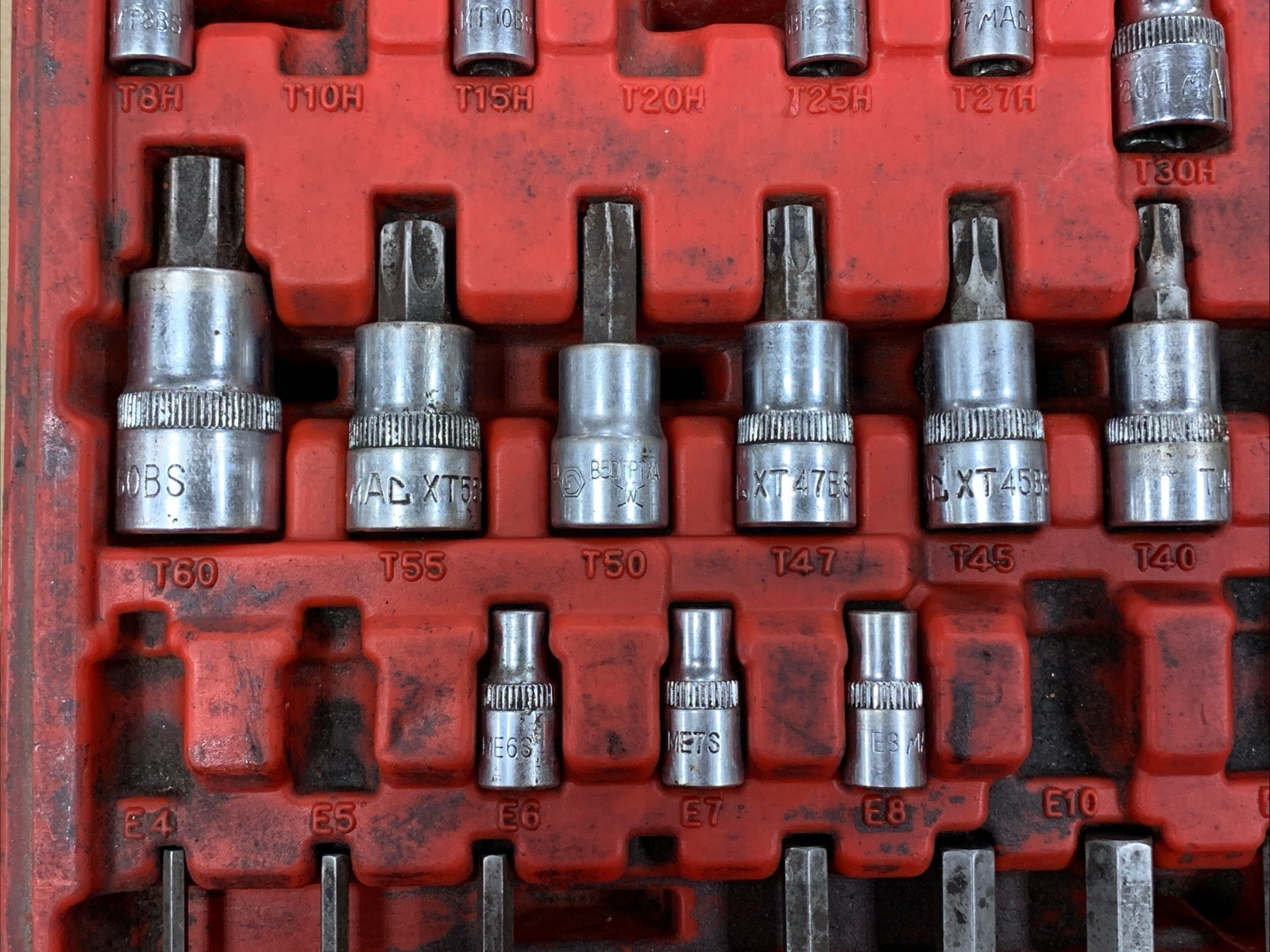 Mac 50-PC. Master Hex and Star Bit Driver Set (SMXVHT50B) ****READ!!