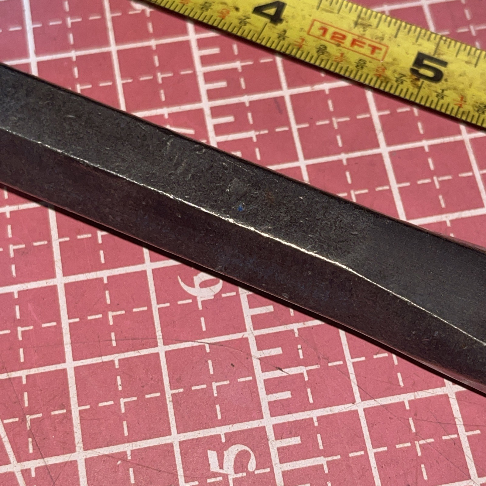 Vintage CTC Hargrave USA 3/4” Tip 200 Series Cold Steel Chisel 3/4 In 7-7/16 Lon
