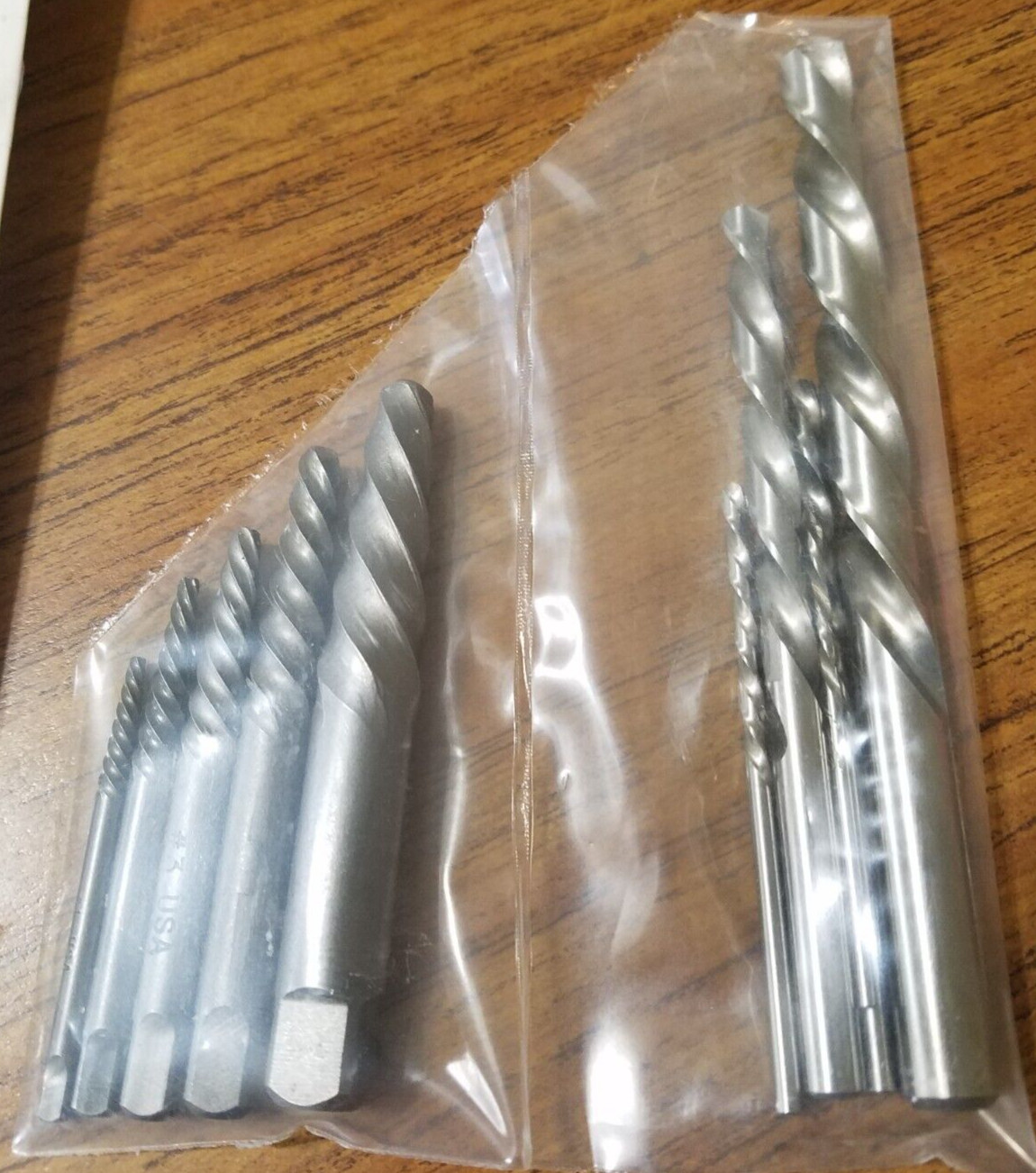 Screw Extractor 10 Piece Set Left Hand Drill & Spiral Flute USA EXLH10 A16