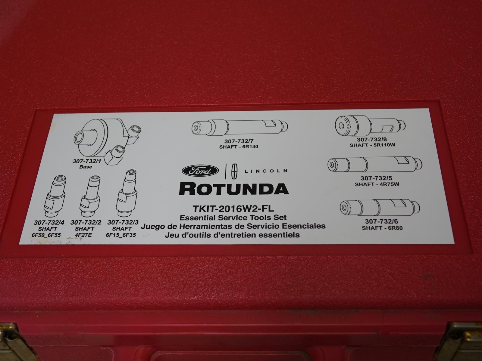 Ford Rotunda TKIT-2016W2-FL Service Tools Torque Converter Flush Kit ~ NEW Open