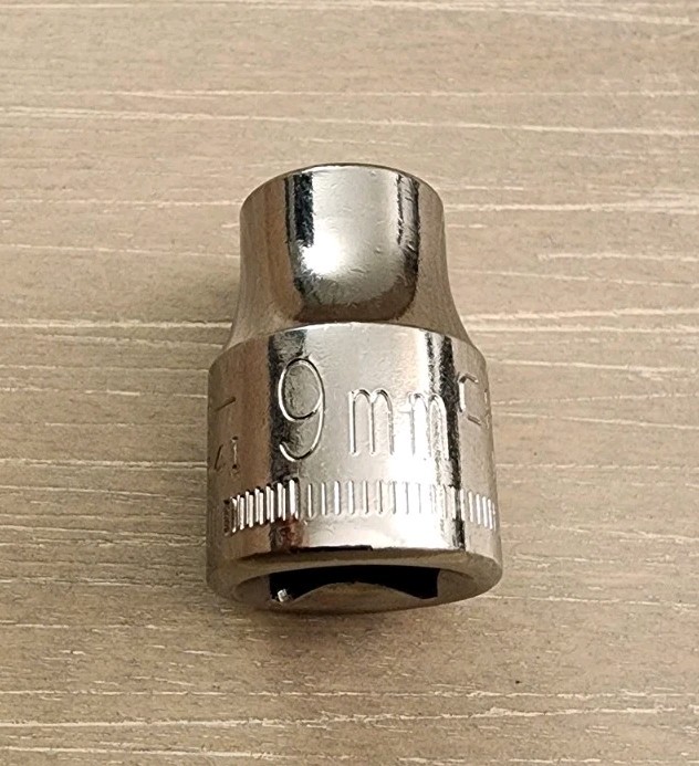 Craftsman USA 9mm Socket 6 Point 3/8″ Drive Inverted G1 43541