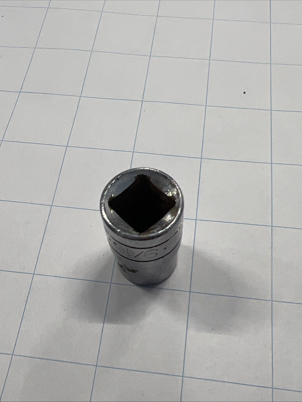 S-K 9/16″ 6 Point Shallow Chrome Socket 1/2″ Drive 40118 USA