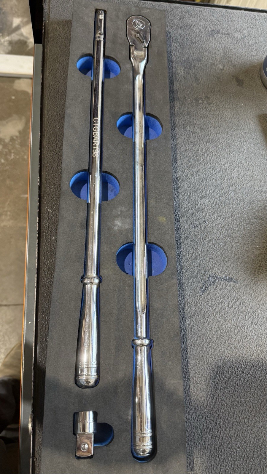 Cornwell Tools 3 Piece 1/2 Drive 72 Tooth Super Strong Flex-head Ratchet Set