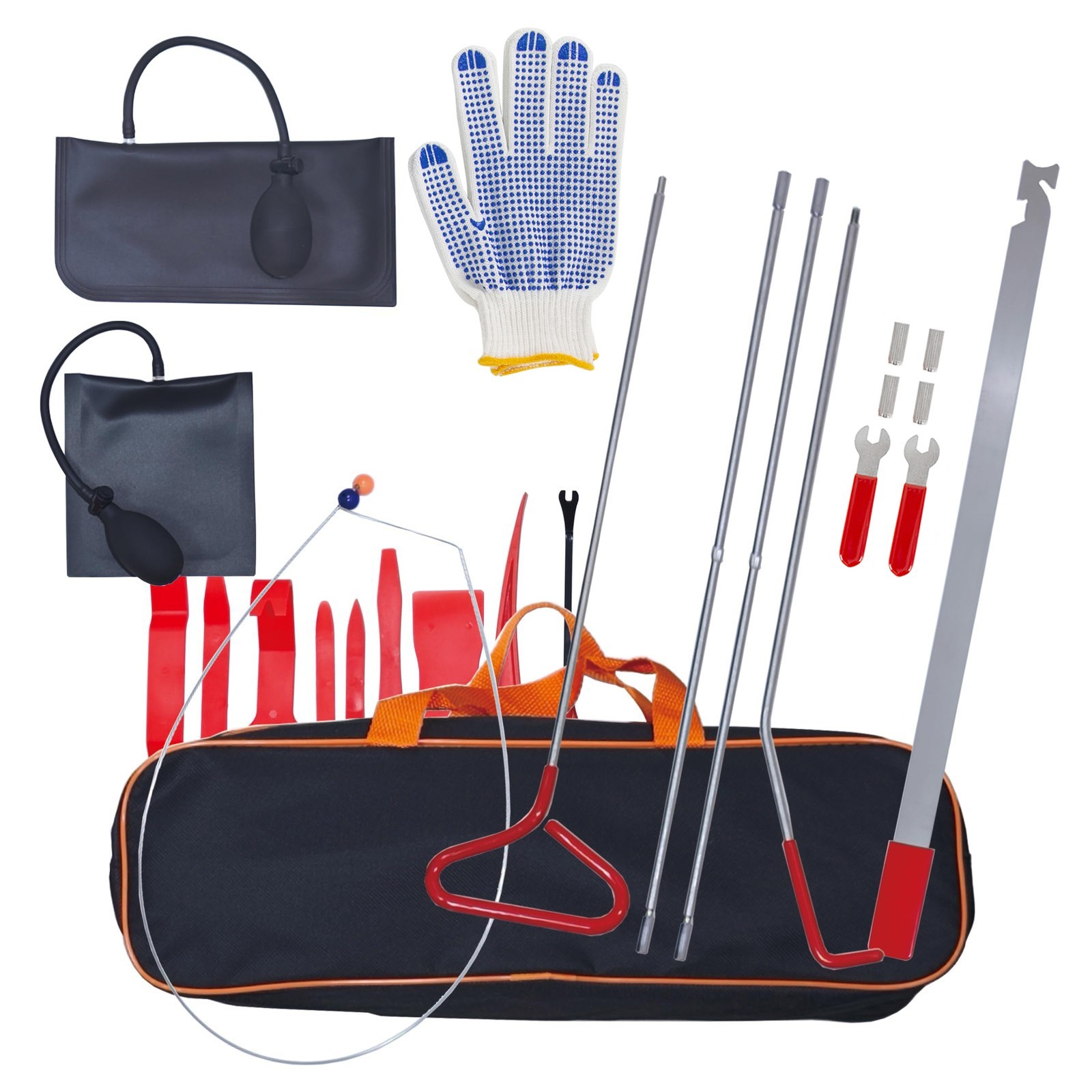 HOT 18pcs Multifunctional Car Tool Kit Portable Emergency Tool with Carrying Bag