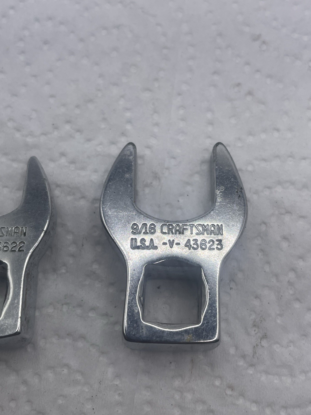 VTG Craftsman Crows Foot 7/16″ 1/2″ 9/16″ Socket Lot | 3/8″ Drive -V- Series