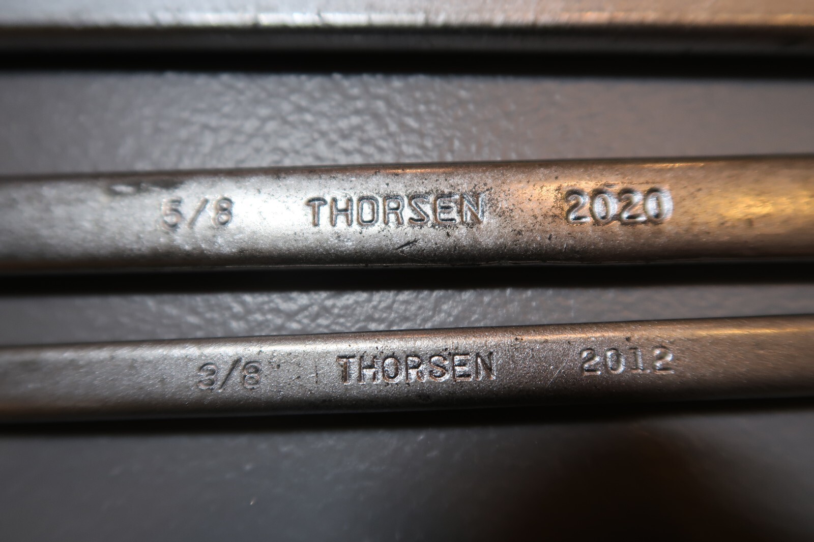 Vintage 6 – Piece Thorsen USA Wrench Set – 2030 2028 2026 2024 2020 2012 USA